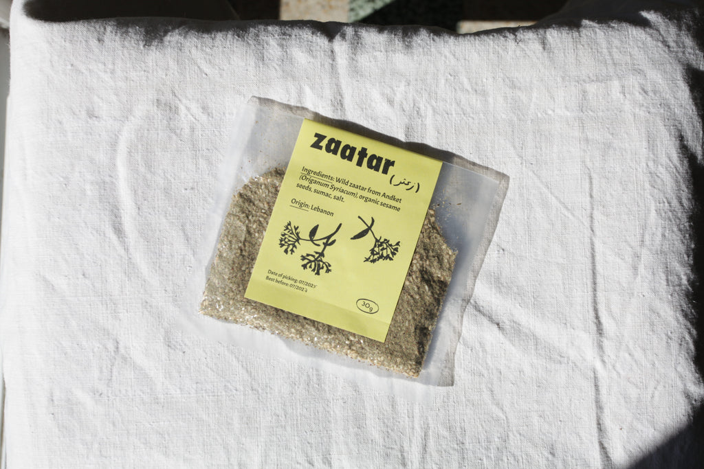 Zaatar sauvage du Liban récolté à la main - Hand-harvested wild oregano